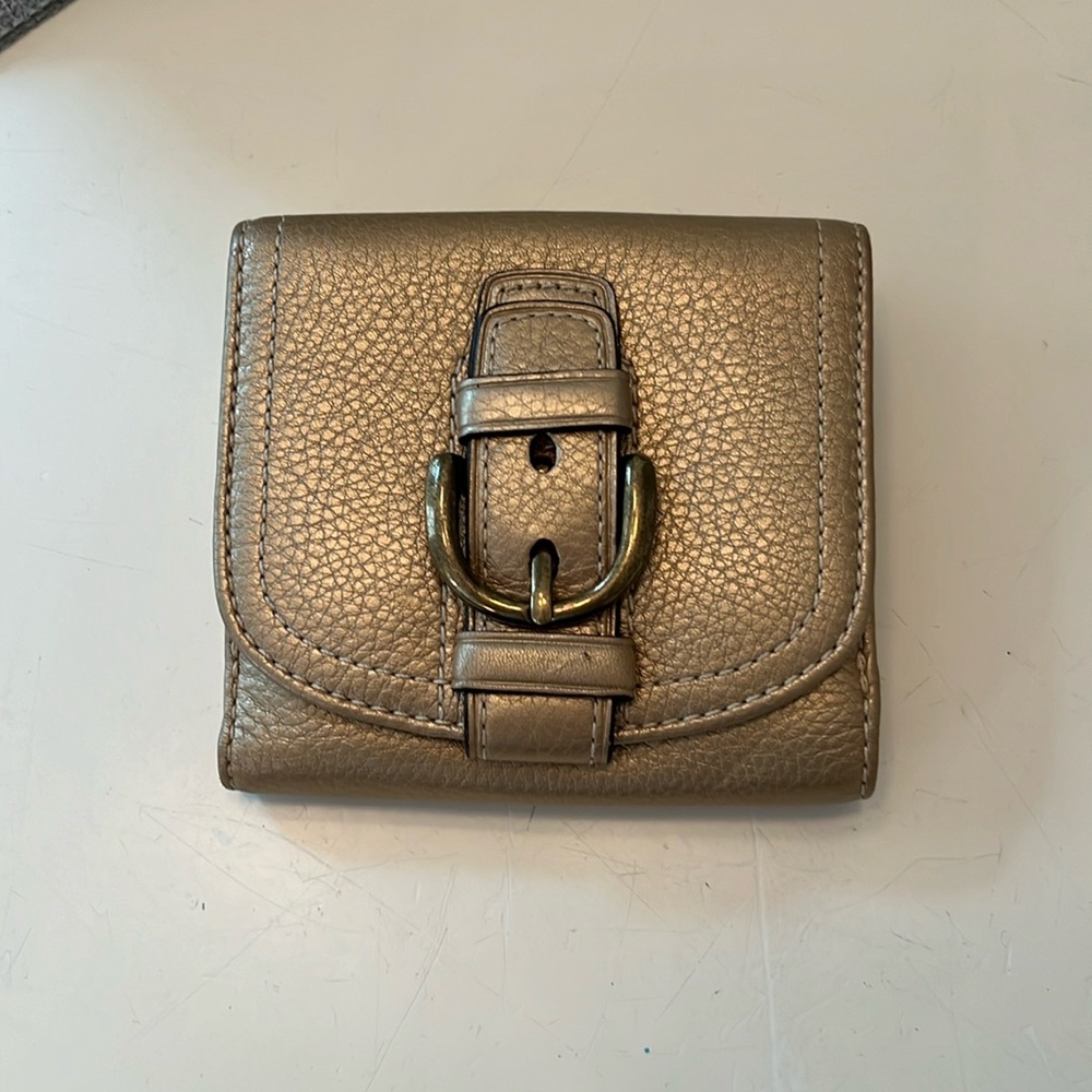 Coach wallet. Holds everything!